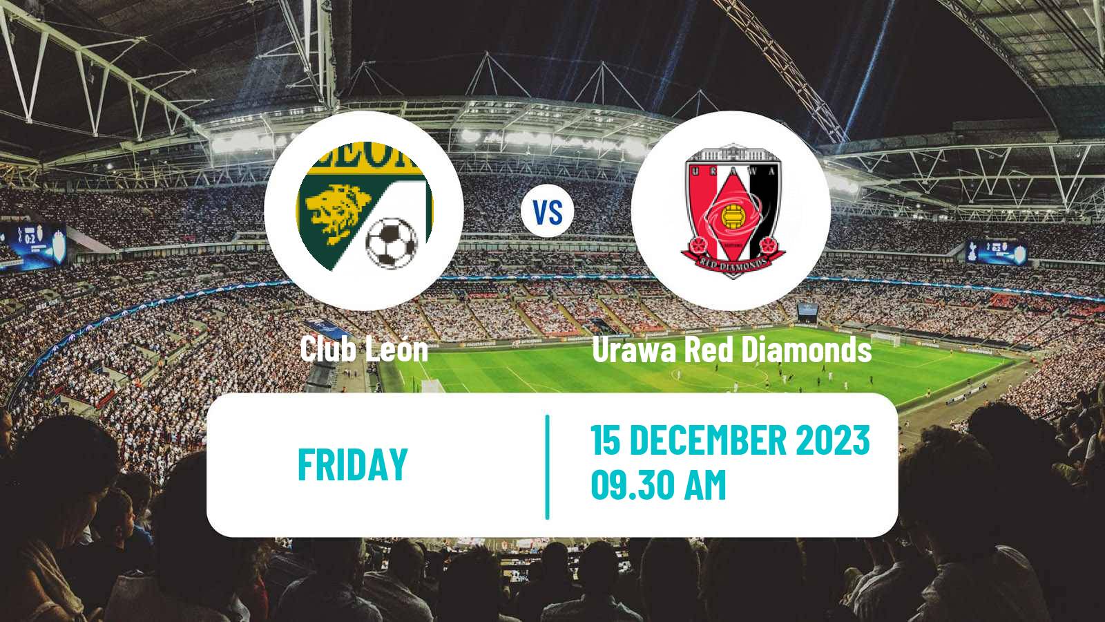 Soccer FIFA Club World Cup Club León - Urawa Red Diamonds