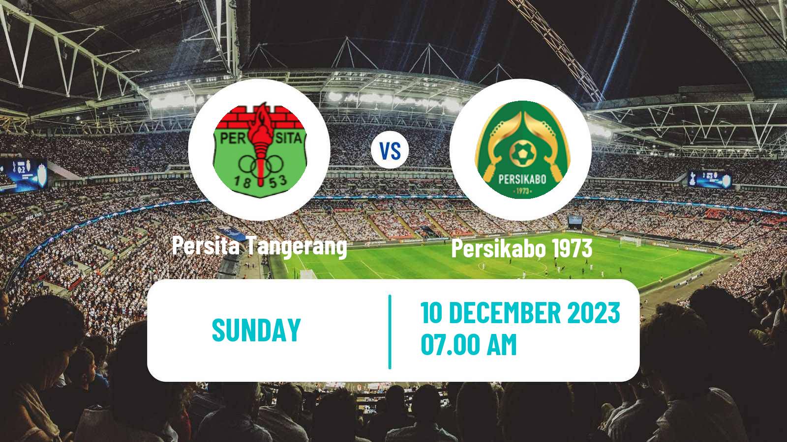 Soccer Indonesian Liga 1 Persita Tangerang - Persikabo 1973