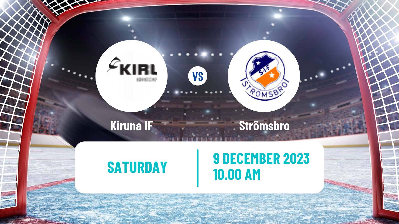 Hockey Swedish HockeyEttan Norra Kiruna IF - Strömsbro