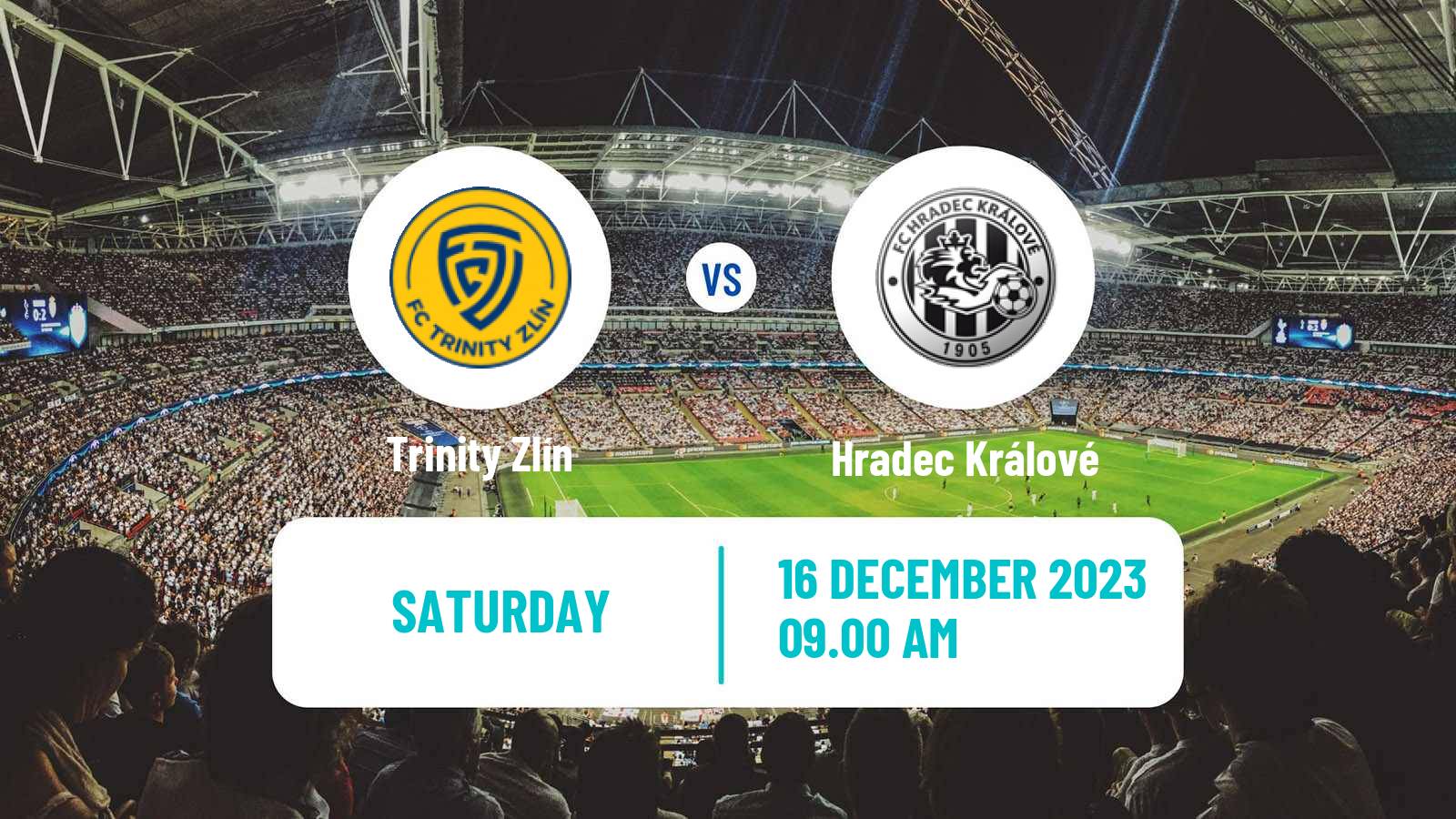 Soccer Czech 1 Liga Zlín - Hradec Králové