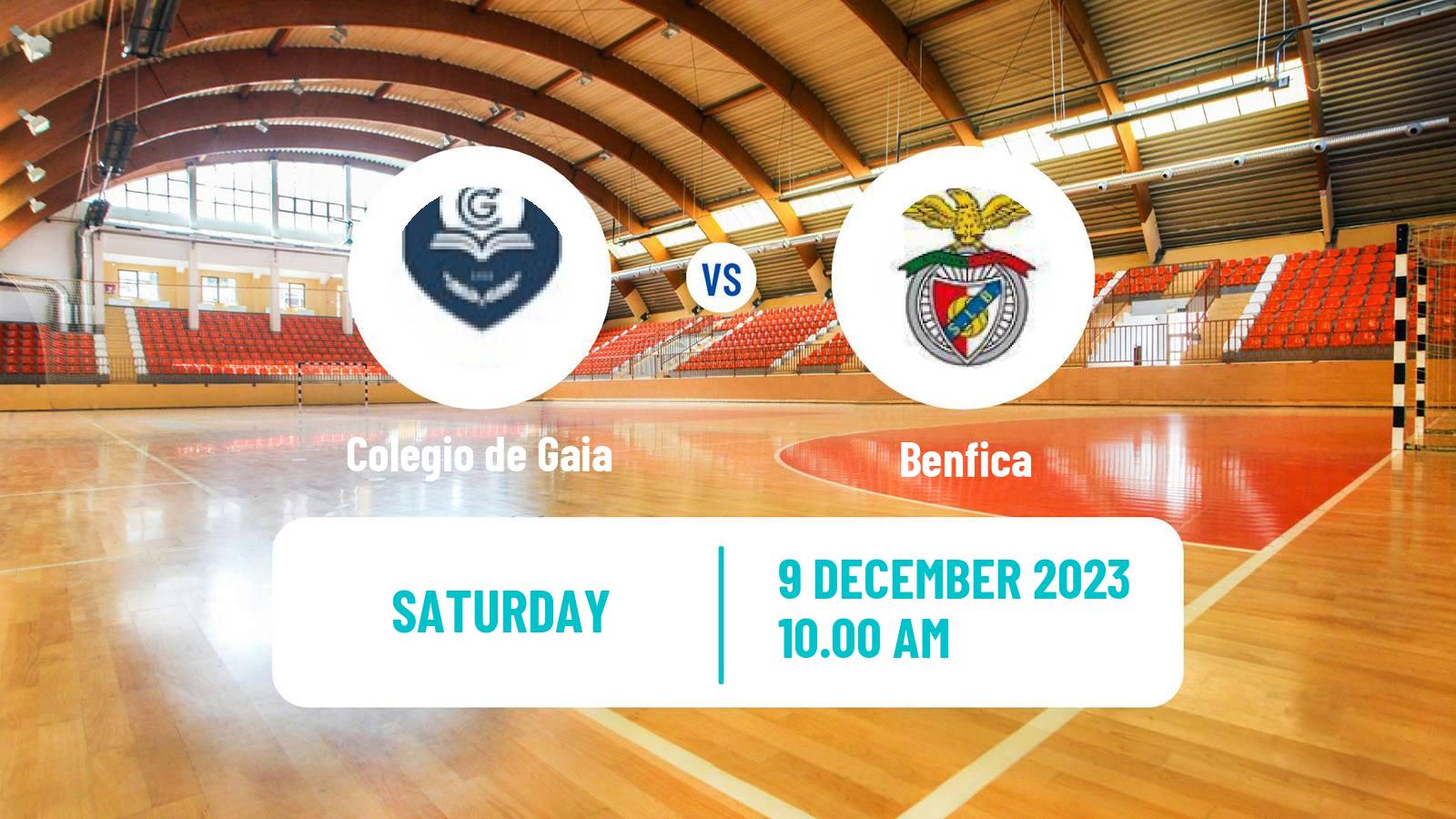 Handball Portuguese Andebol 1 Colegio de Gaia - Benfica