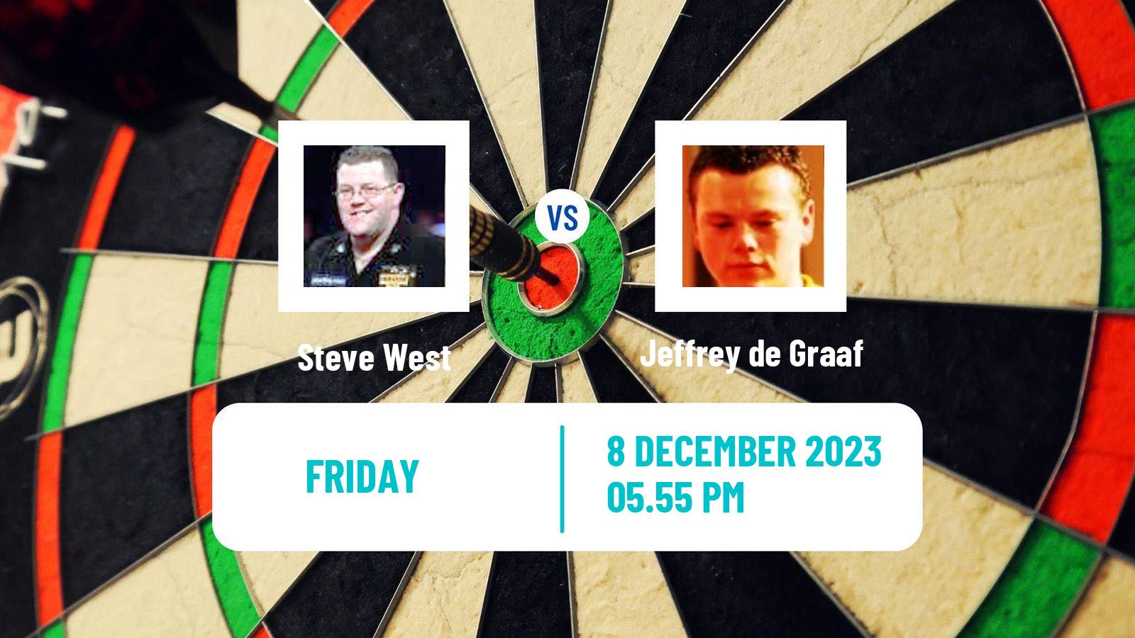Darts Modus Super Series Steve West - Jeffrey de Graaf