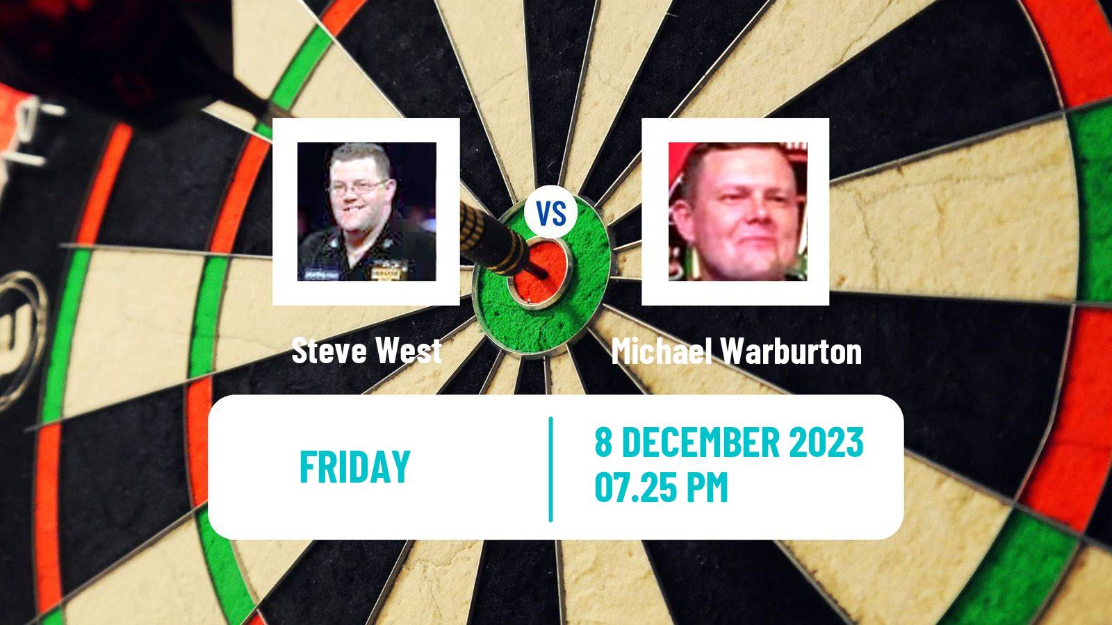 Darts Modus Super Series Steve West - Michael Warburton