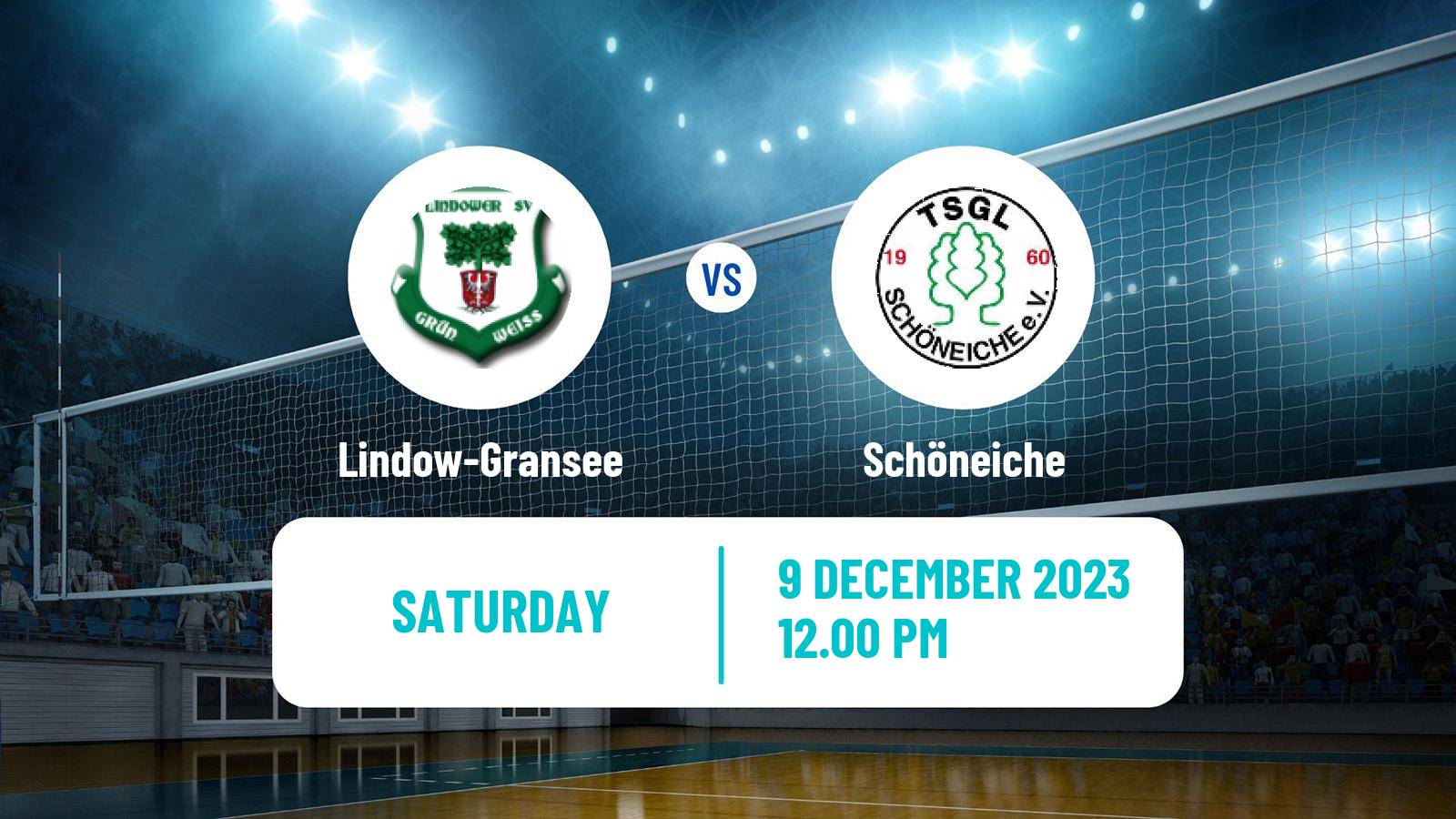 Volleyball German 2 Bundesliga North Volleyball Lindow-Gransee - Schöneiche