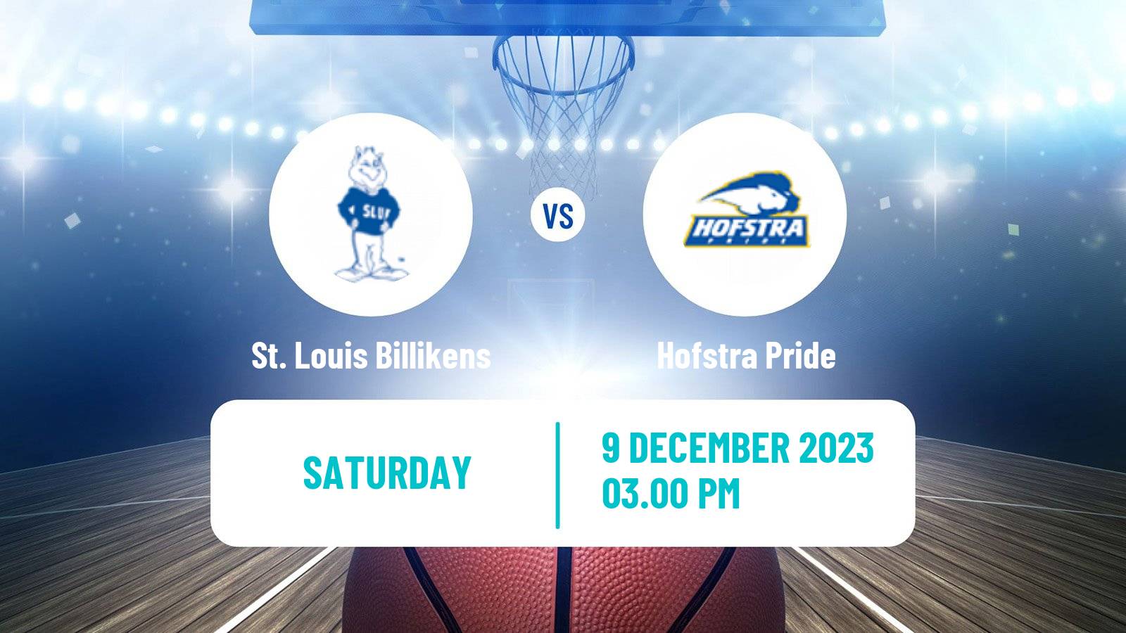 Basketball NCAA College Basketball St. Louis Billikens - Hofstra Pride
