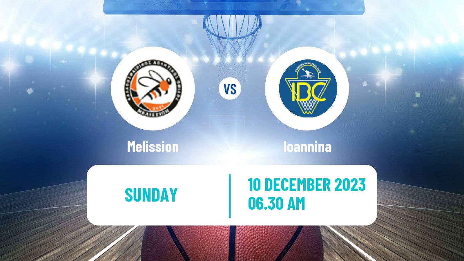 Basketball Greek Cup Basketball Women Melission - Ioannina