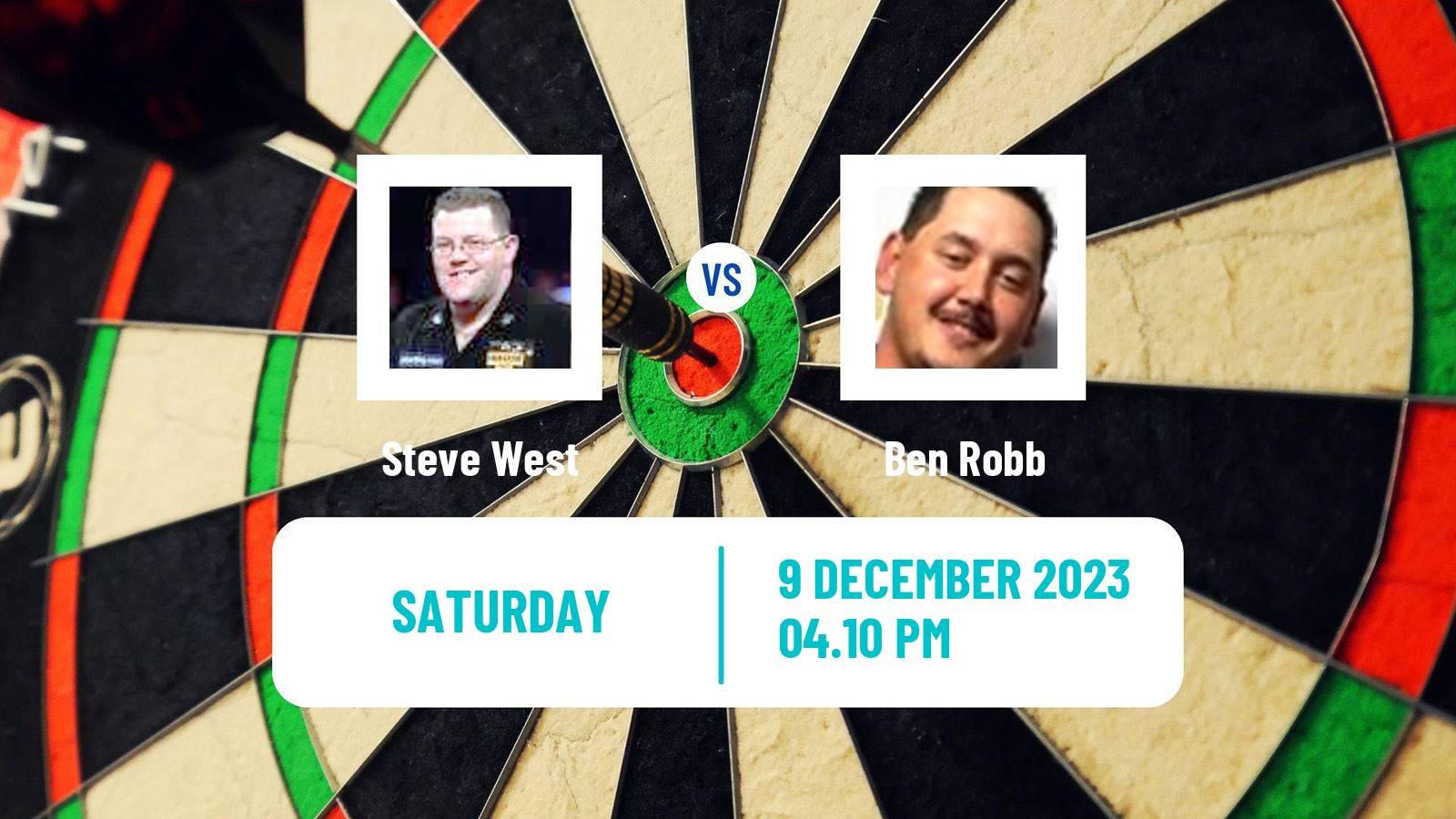 Darts Modus Super Series Steve West - Ben Robb