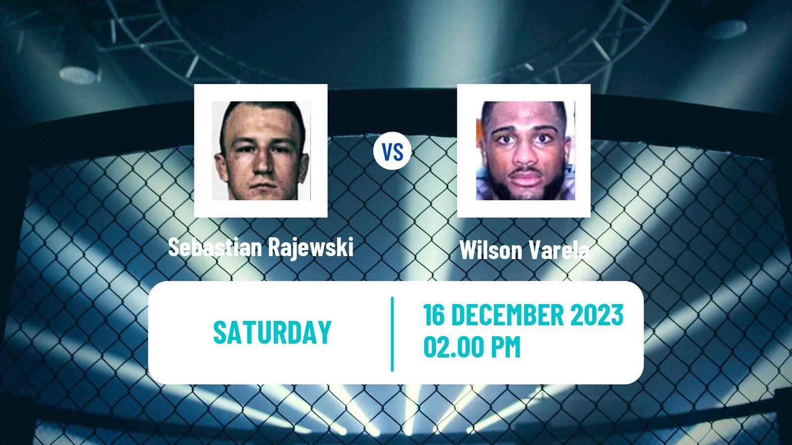 MMA Lightweight Ksw Men Sebastian Rajewski - Wilson Varela