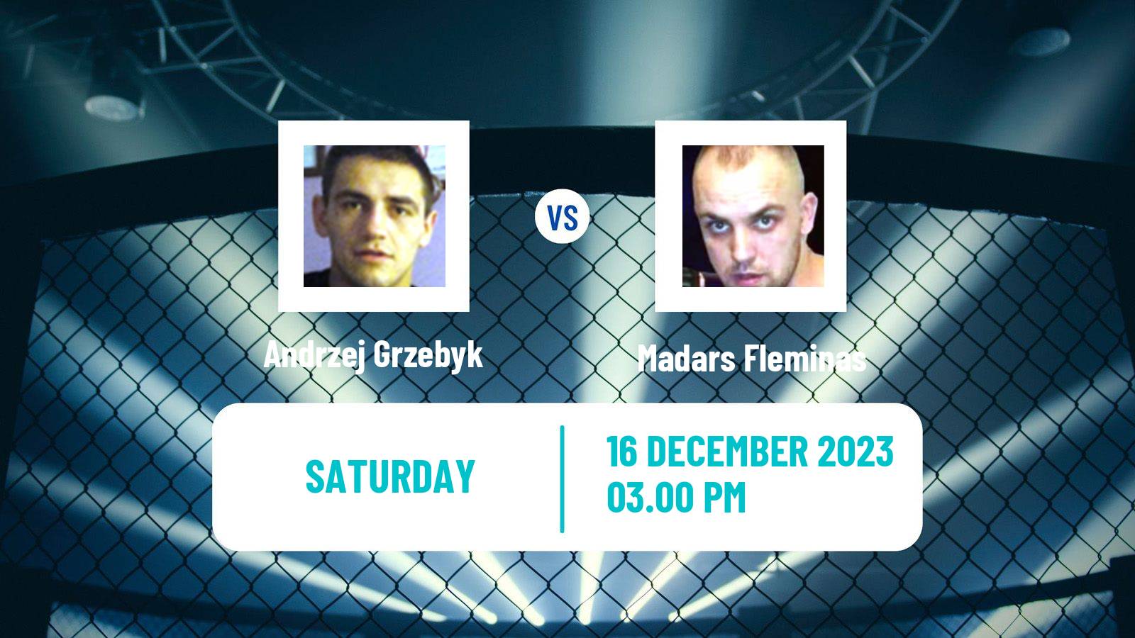 MMA Welterweight Ksw Men Andrzej Grzebyk - Madars Fleminas