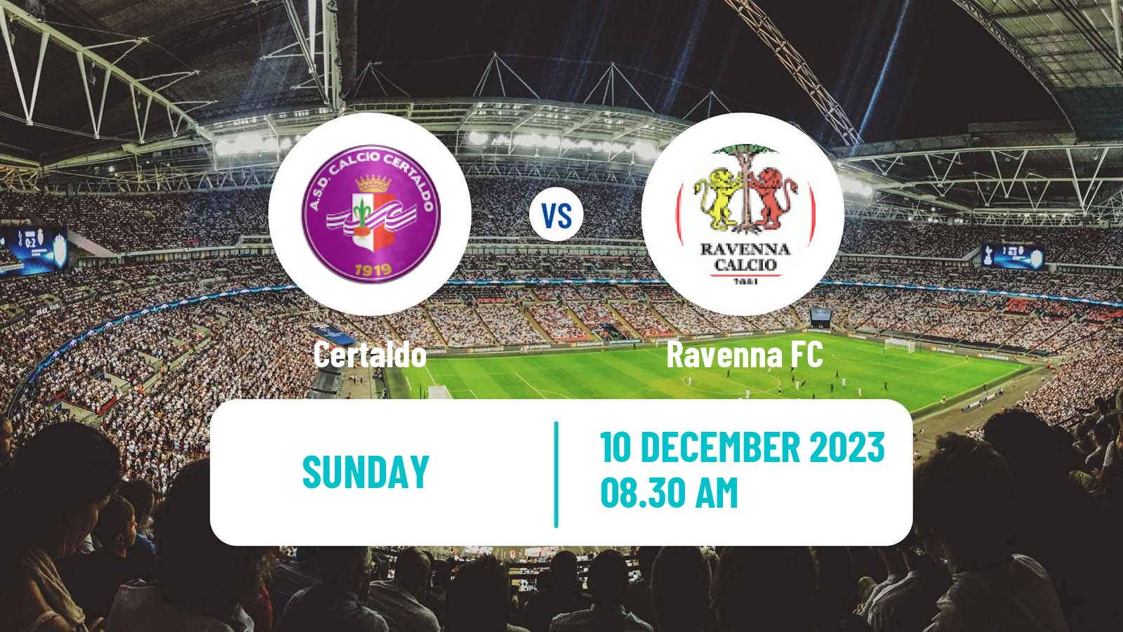 Soccer Italian Serie D - Group D Certaldo - Ravenna