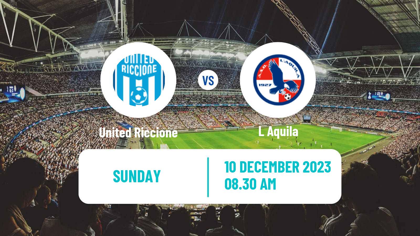 Soccer Italian Serie D - Group F United Riccione - L Aquila