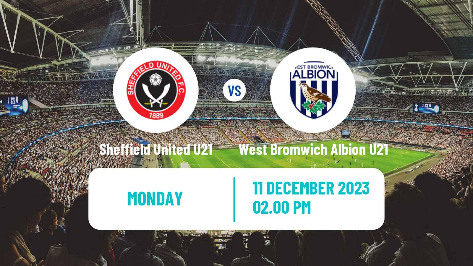 Soccer English Premier League Cup Sheffield United U21 - West Bromwich Albion U21
