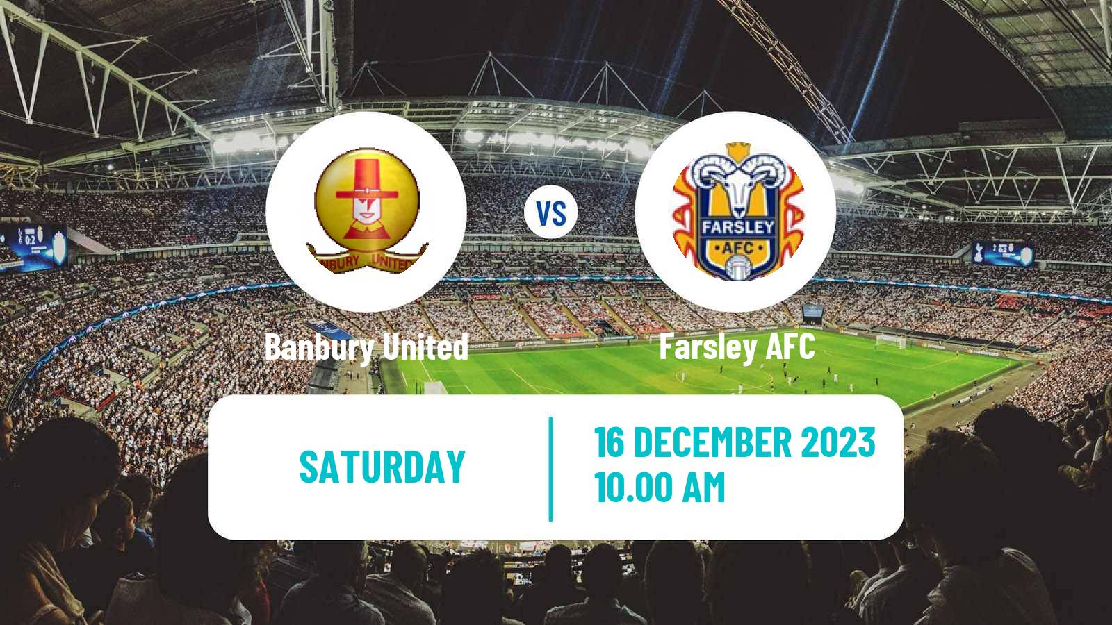 Soccer English National League North Banbury United - Farsley