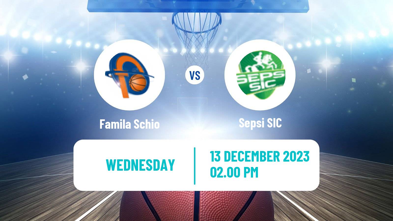 Basketball Euroleague Women Famila Schio - Sepsi SIC