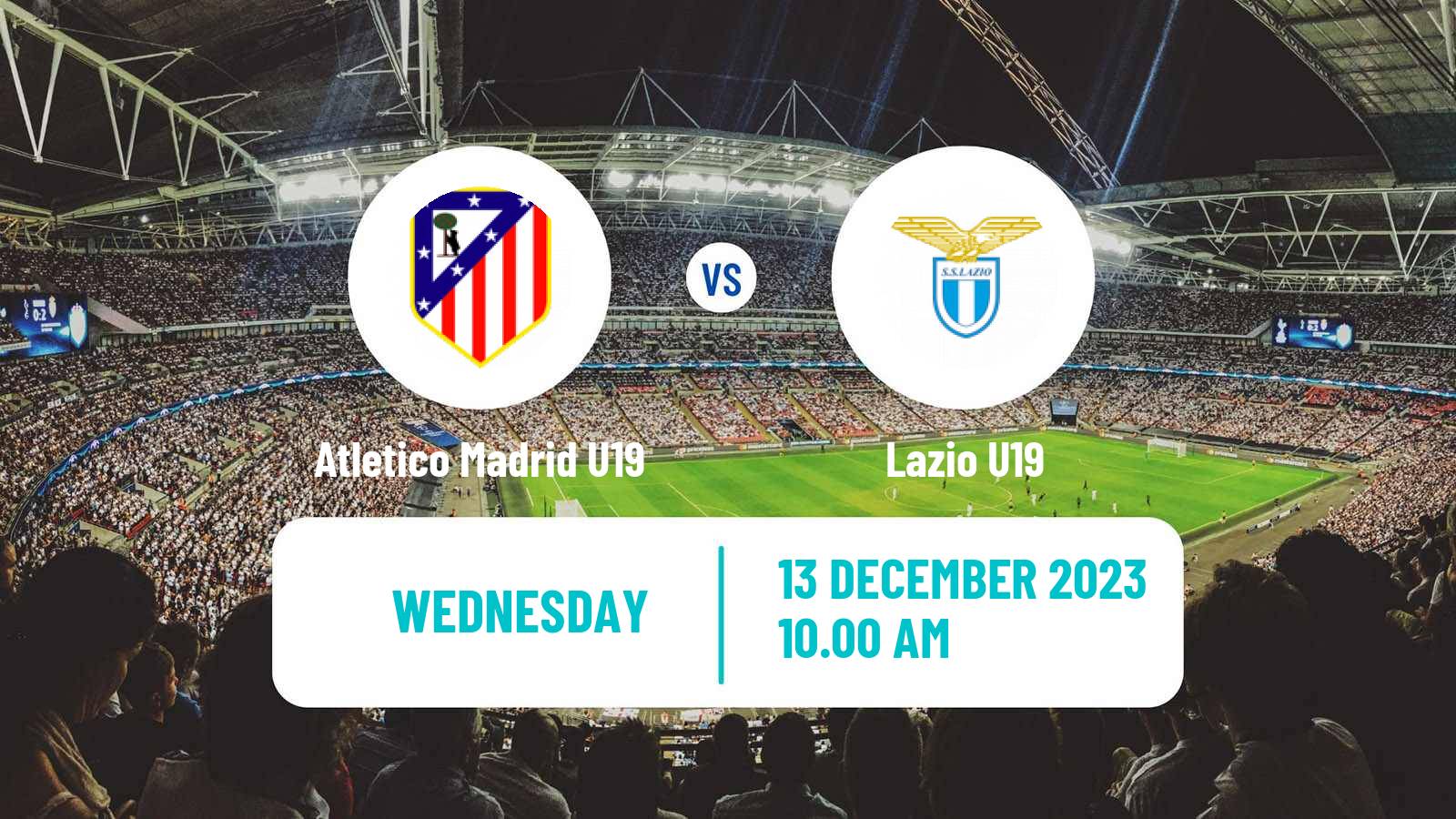 Soccer UEFA Youth League Atletico Madrid U19 - Lazio U19
