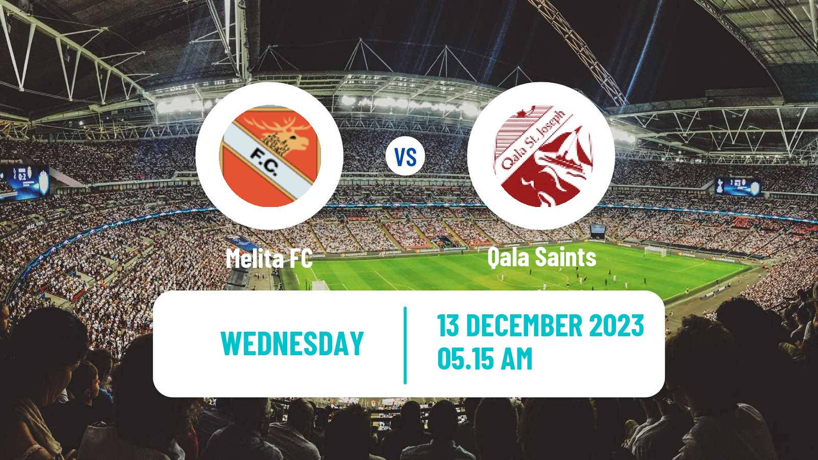 Soccer Maltese FA Trophy Melita - Qala Saints
