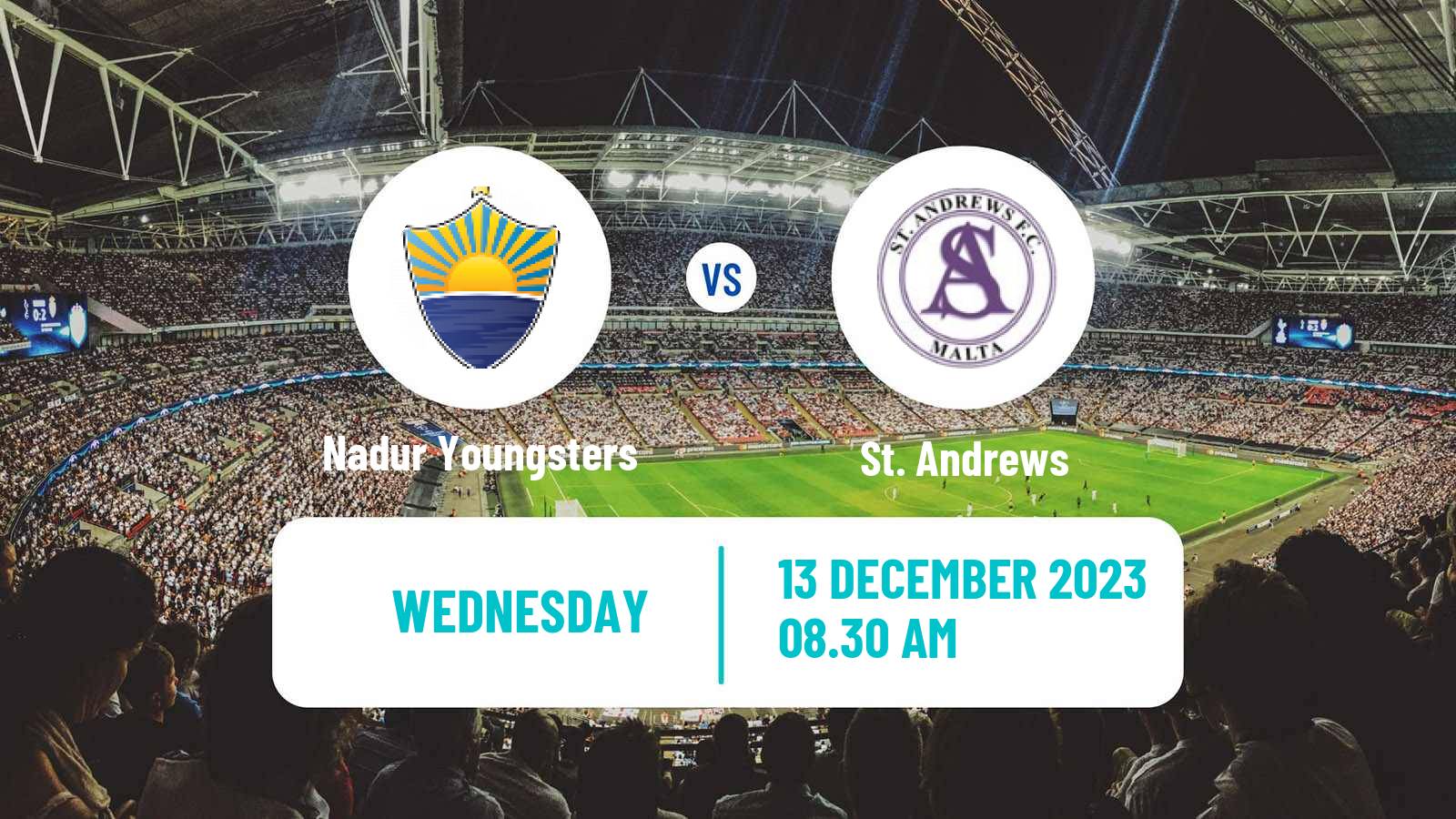 Soccer Maltese FA Trophy Nadur Youngsters - St. Andrews