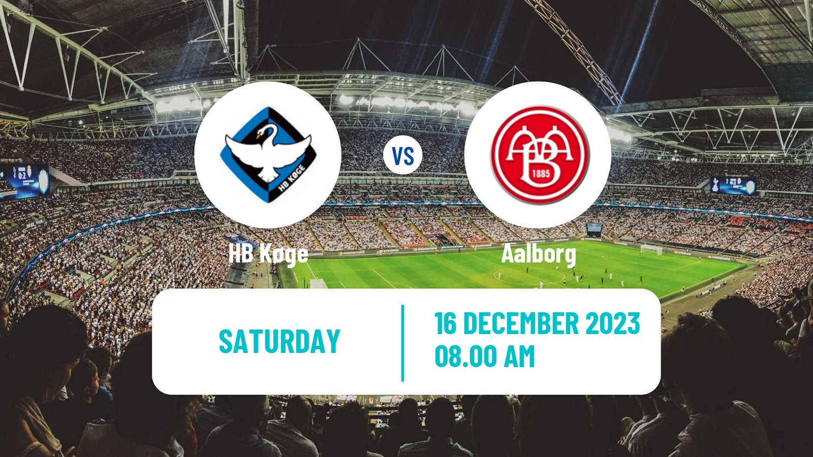 Football Danish Elitedivisionen Women HB Køge - Aalborg