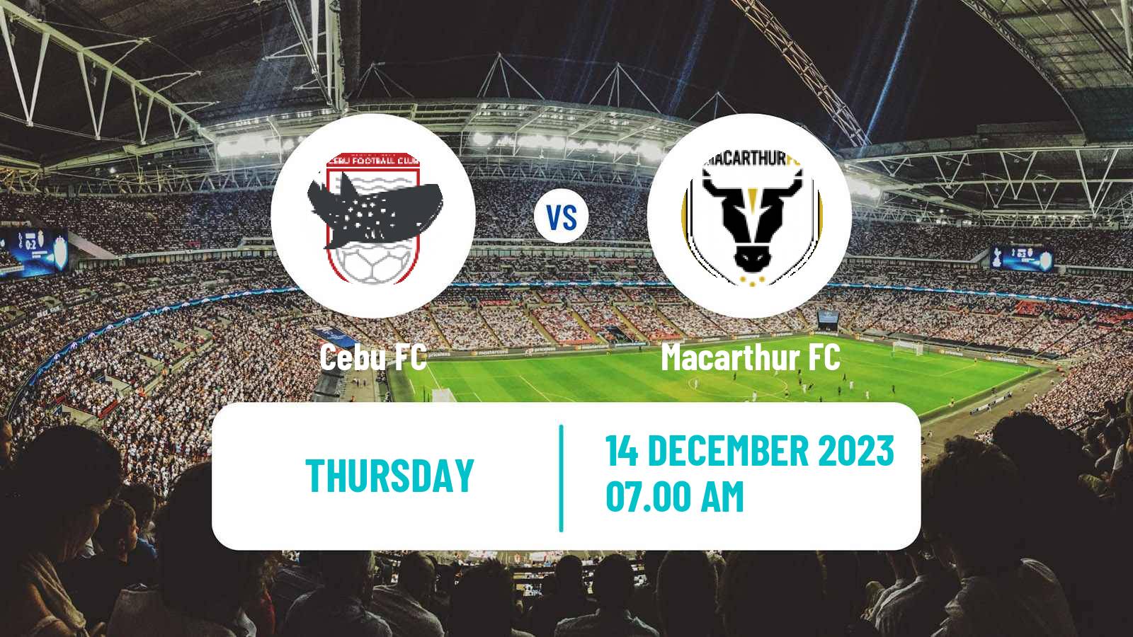 Soccer AFC Cup Cebu FC - Macarthur FC