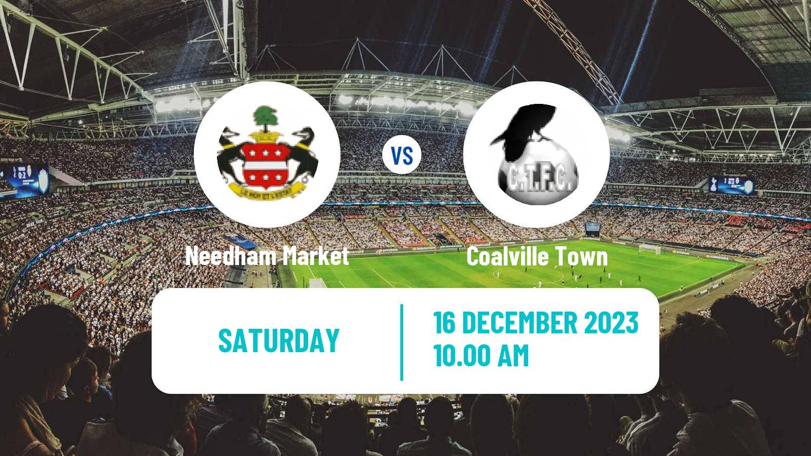 Soccer English Southern League Central Division Needham Market - Coalville Town