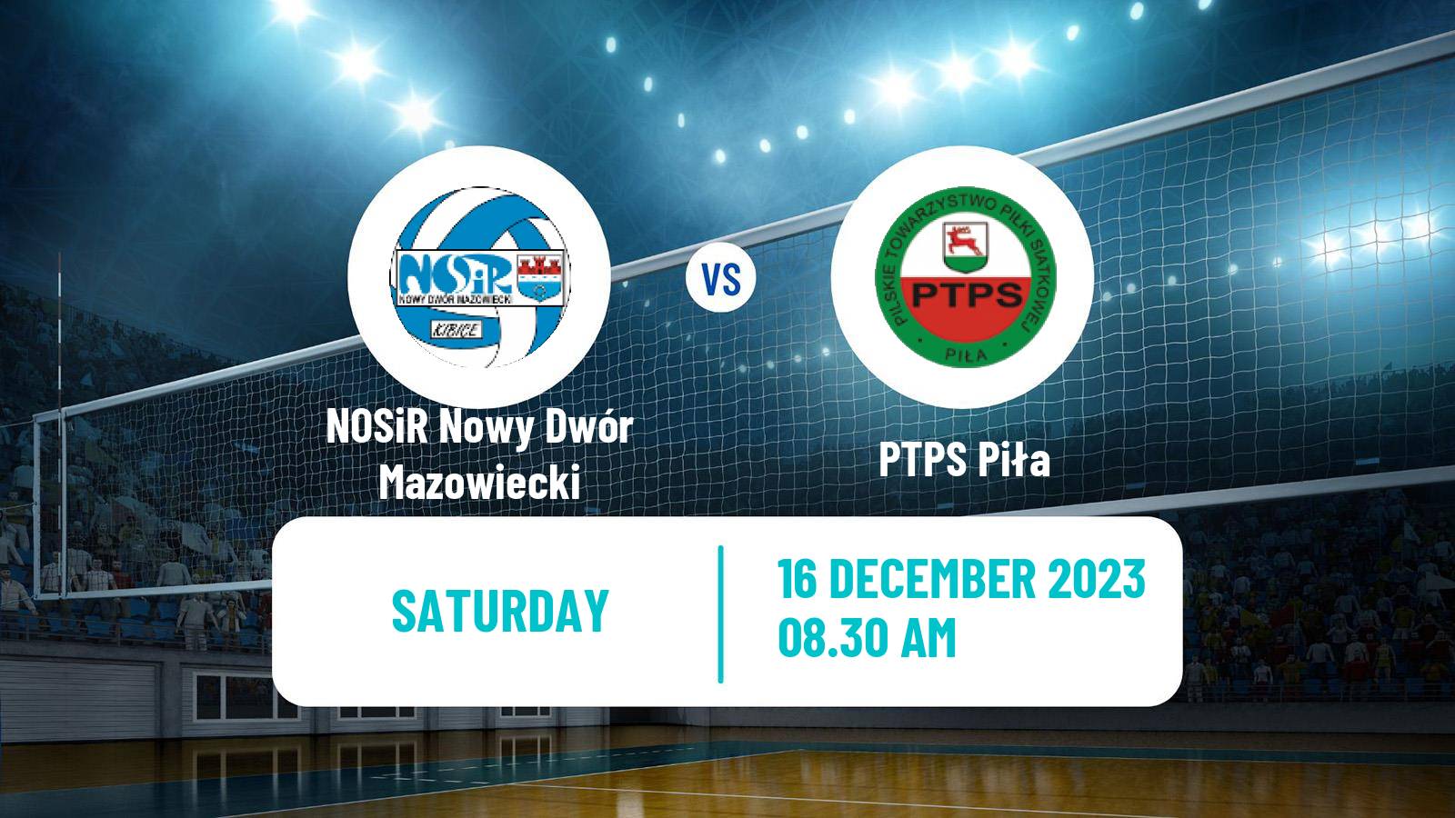 Volleyball Polish I Liga Volleyball Women Nowy Dwór Mazowiecki - PTPS Piła