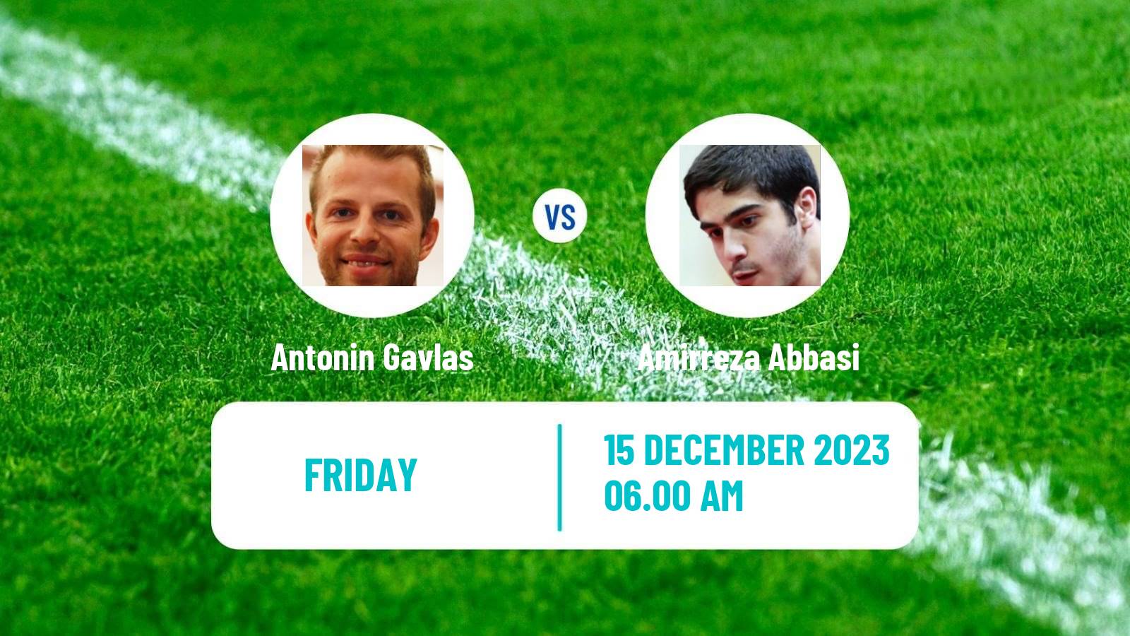Table tennis Tt Star Series Men Antonin Gavlas - Amirreza Abbasi