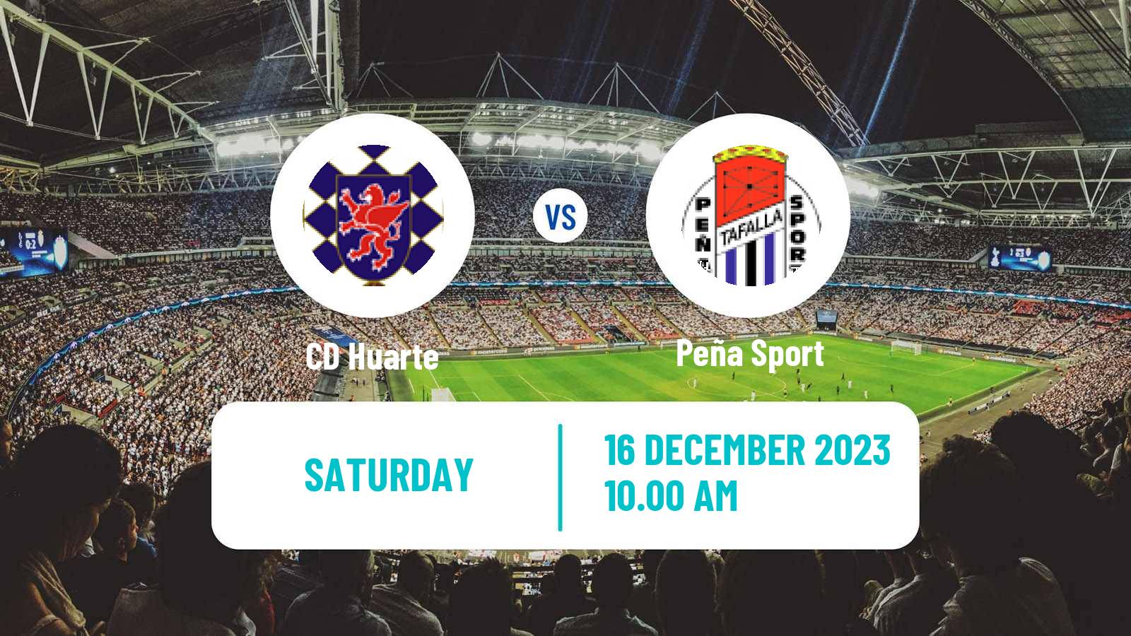 Soccer Spanish Tercera RFEF - Group 15 Huarte - Peña Sport