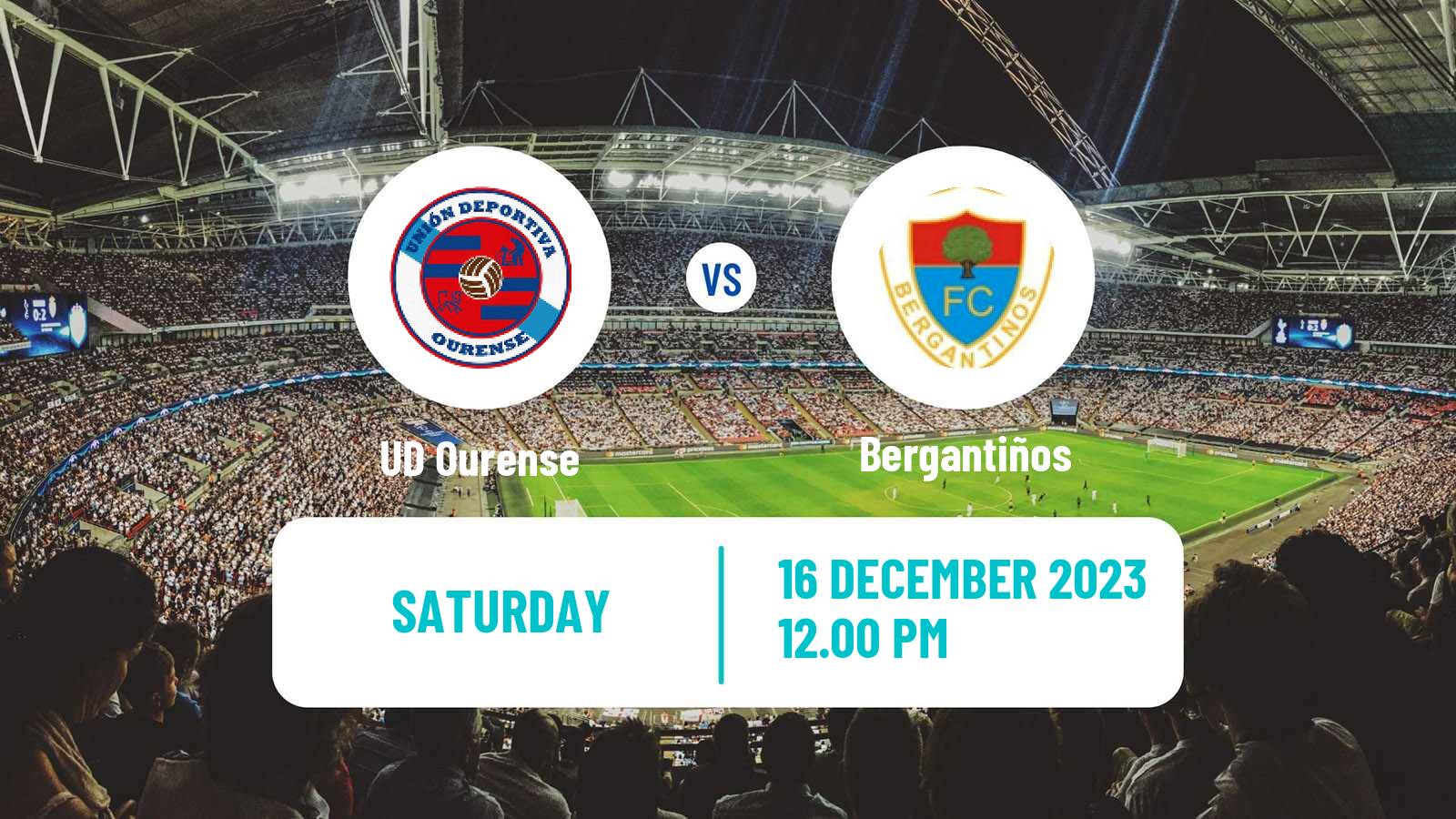 Soccer Spanish Tercera RFEF - Group 1 UD Ourense - Bergantiños