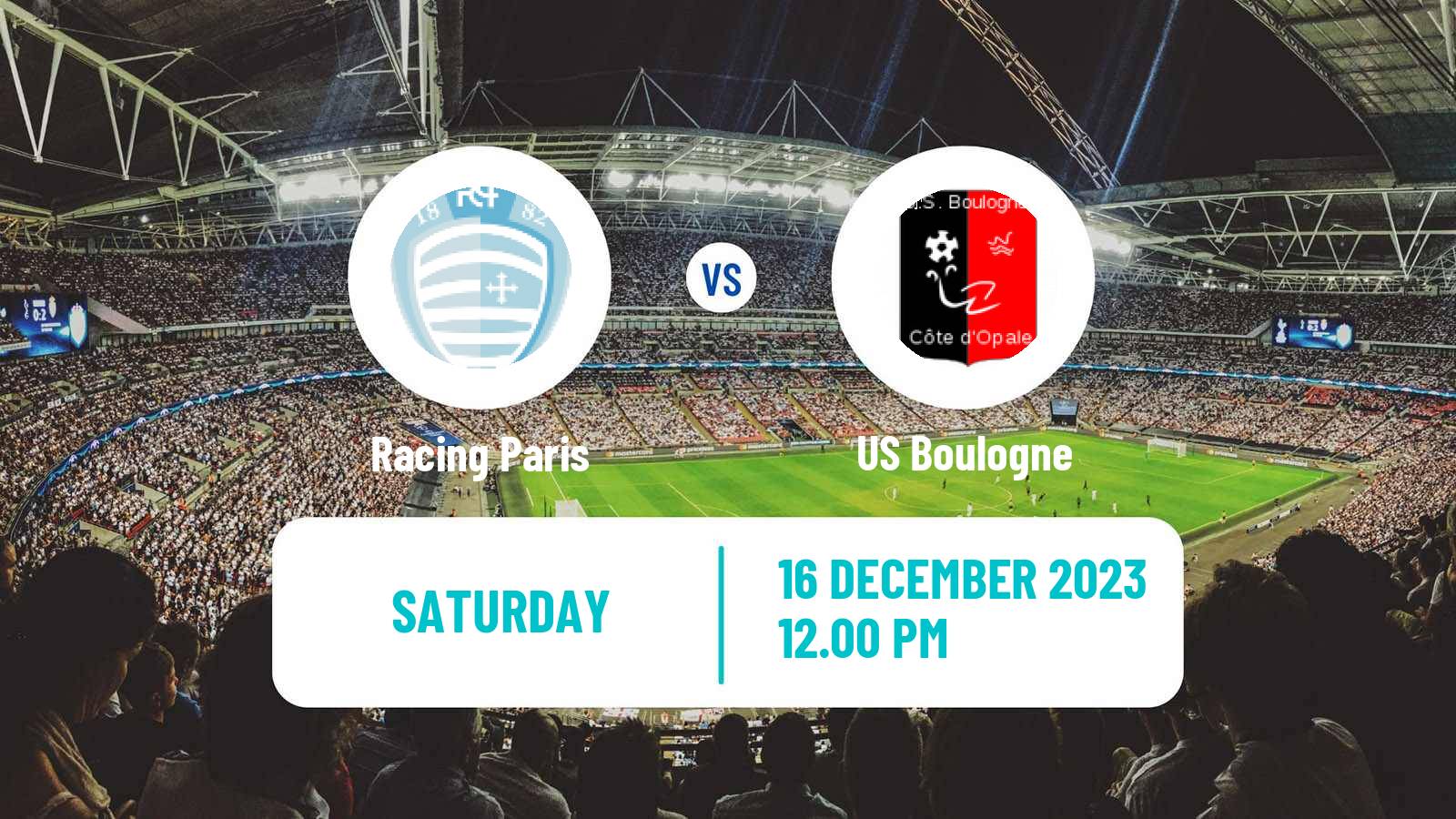 Soccer French National 2 - Group C Racing Paris - Boulogne
