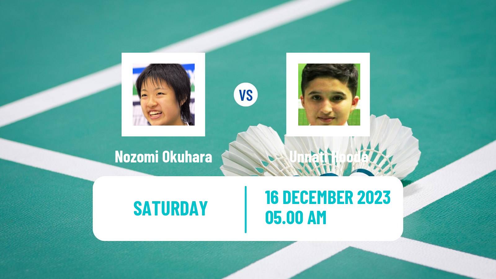 Badminton BWF World Tour Odisha Masters Women Nozomi Okuhara - Unnati Hooda