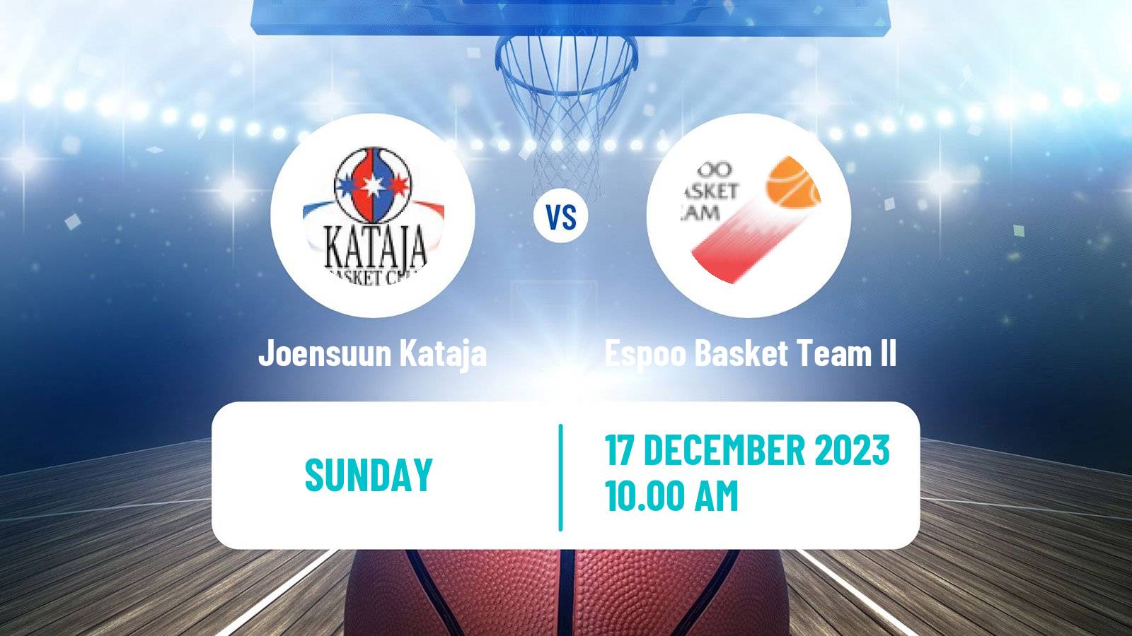 Basketball Finnish I Divisioona Basketball Women Joensuun Kataja - Espoo Basket Team II