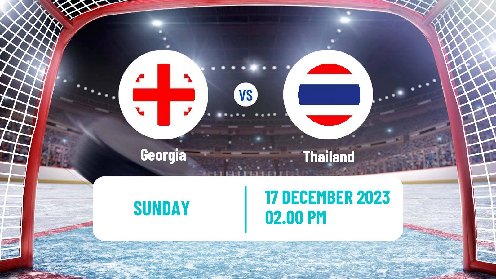 Hockey Winter Olympic Games - Ice Hockey Georgia - Thailand