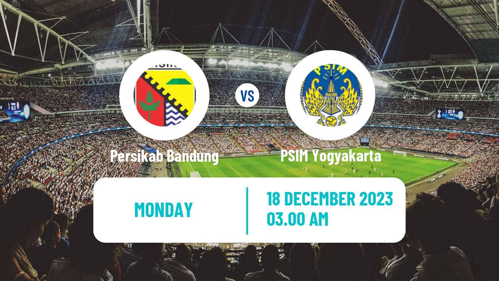 Soccer Indonesian Liga 2 Persikab Bandung - PSIM Yogyakarta