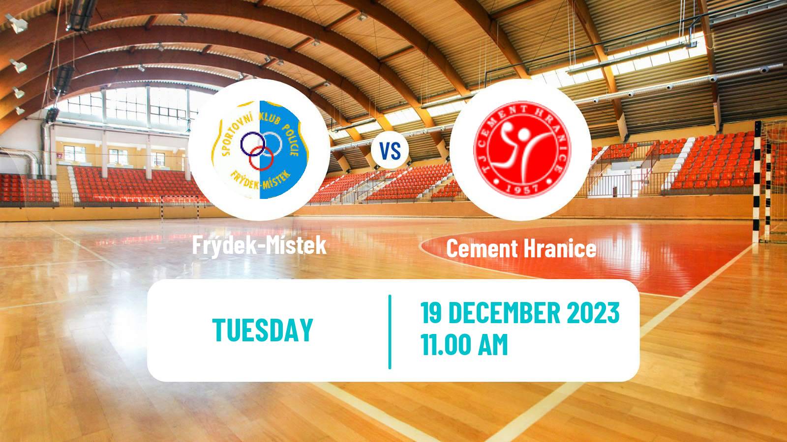 Handball Czech Extraliga Handball Frýdek-Místek - Cement Hranice