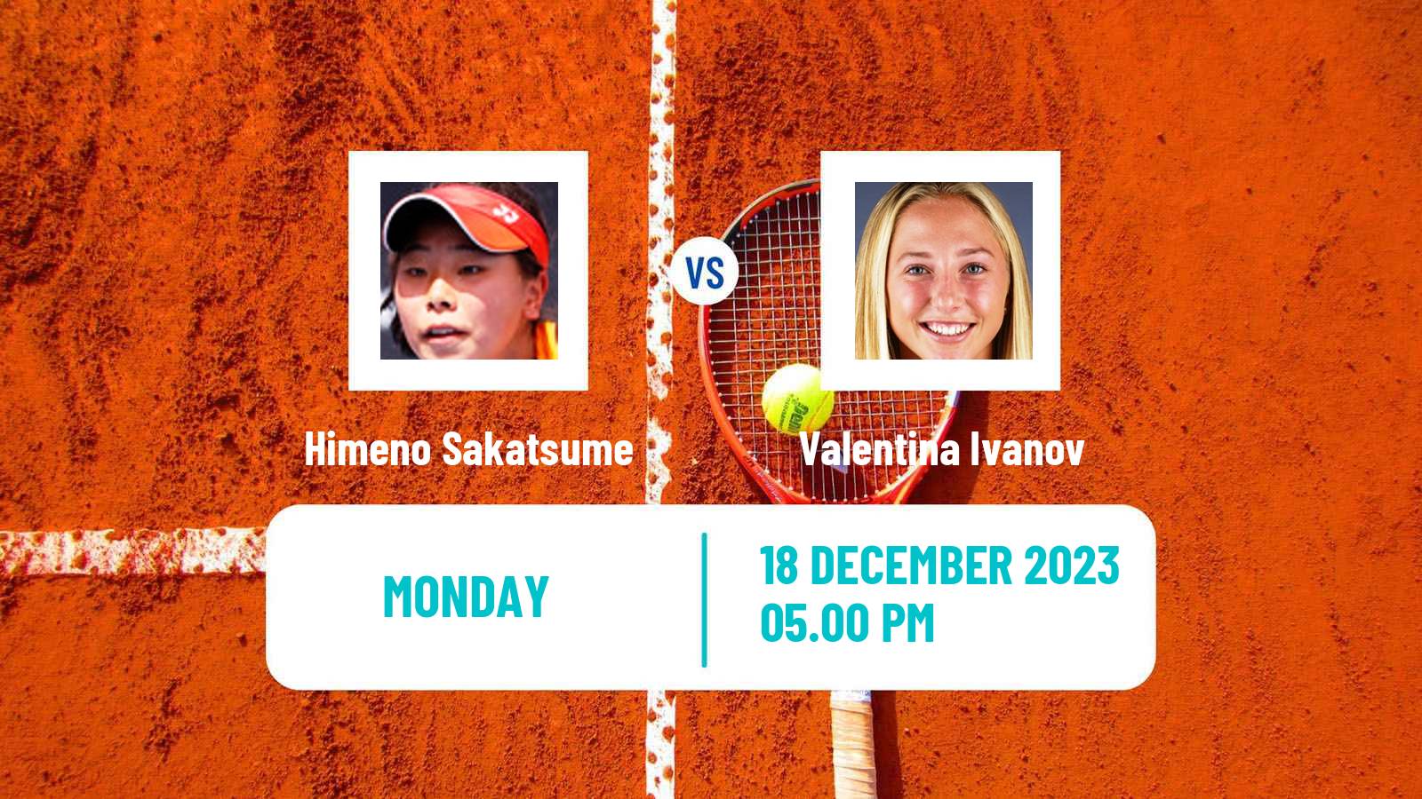 Tennis ITF W25 Papamoa Women Himeno Sakatsume - Valentina Ivanov