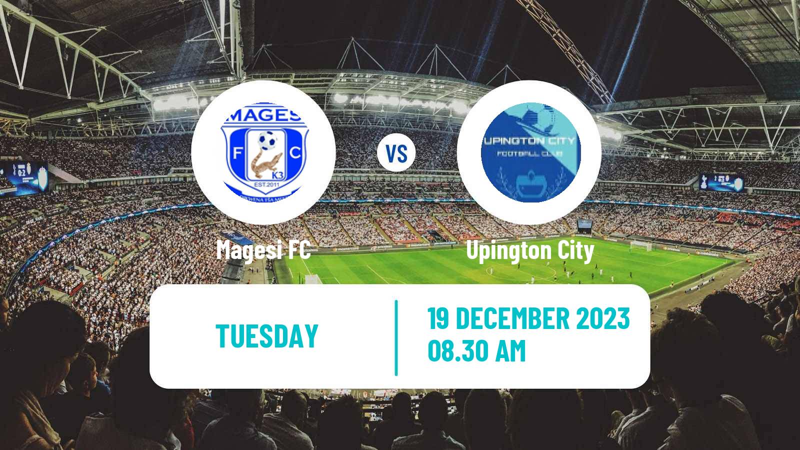 Soccer South African First Division Magesi - Upington City
