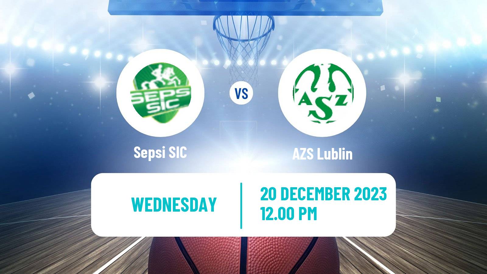 Basketball Euroleague Women Sepsi SIC - AZS Lublin