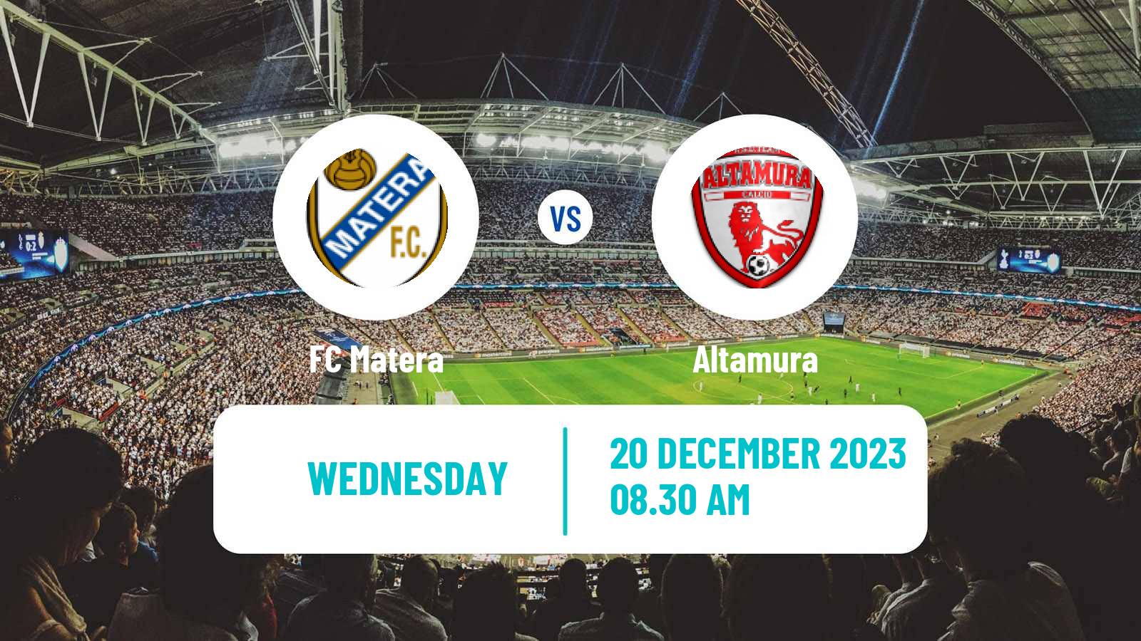Soccer Italian Serie D - Group H Matera - Altamura