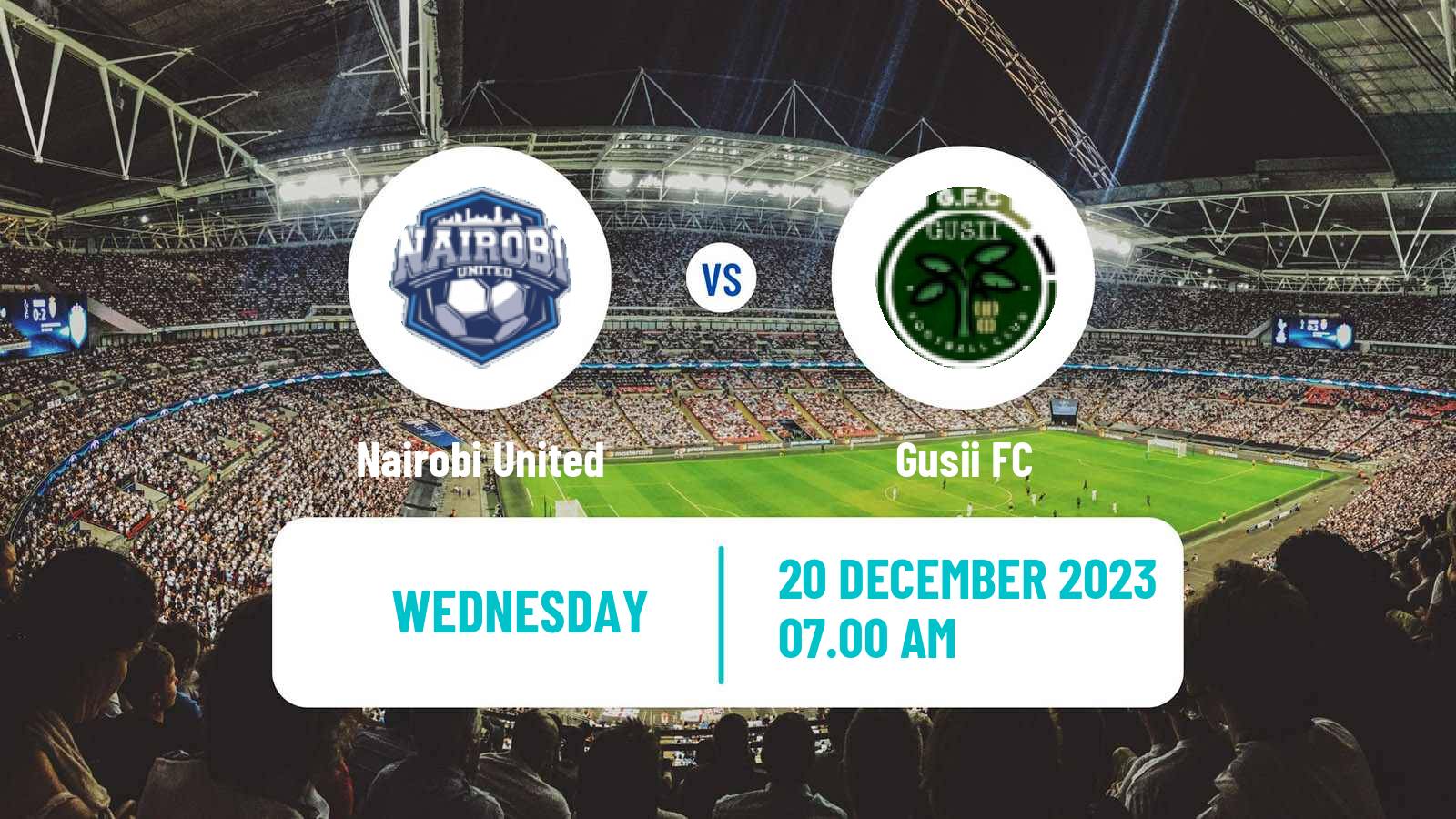 Soccer Kenyan Super League Nairobi United - Gusii
