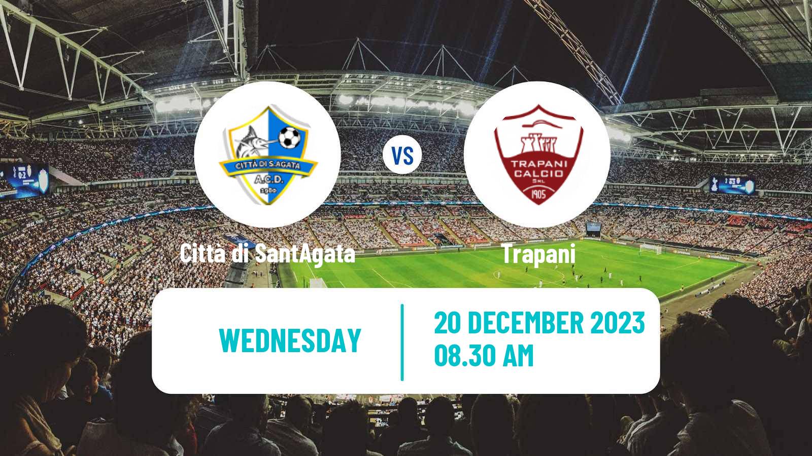 Soccer Italian Serie D - Group I Città di SantAgata - Trapani