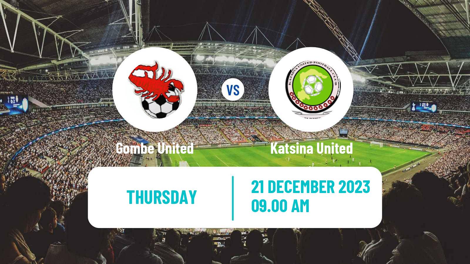 Football Nigerian Premier League Gombe United - Katsina United