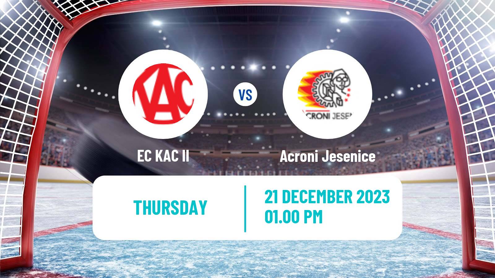 Hockey Alps Hockey League KAC II - Acroni Jesenice