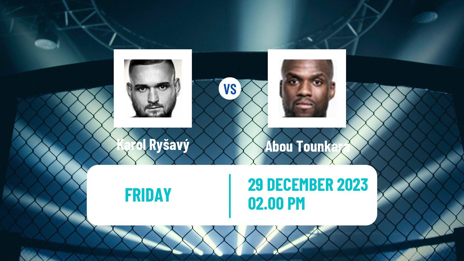 MMA Catchweight Oktagon Men Karol Ryšavý - Abou Tounkara