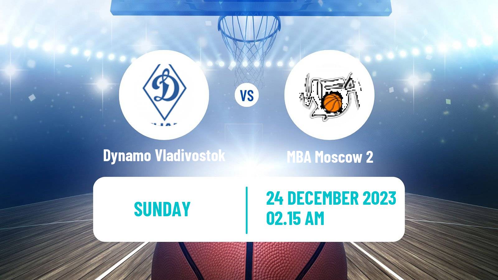Basketball Russian Super League Basketball Dynamo Vladivostok - MBA Moscow 2