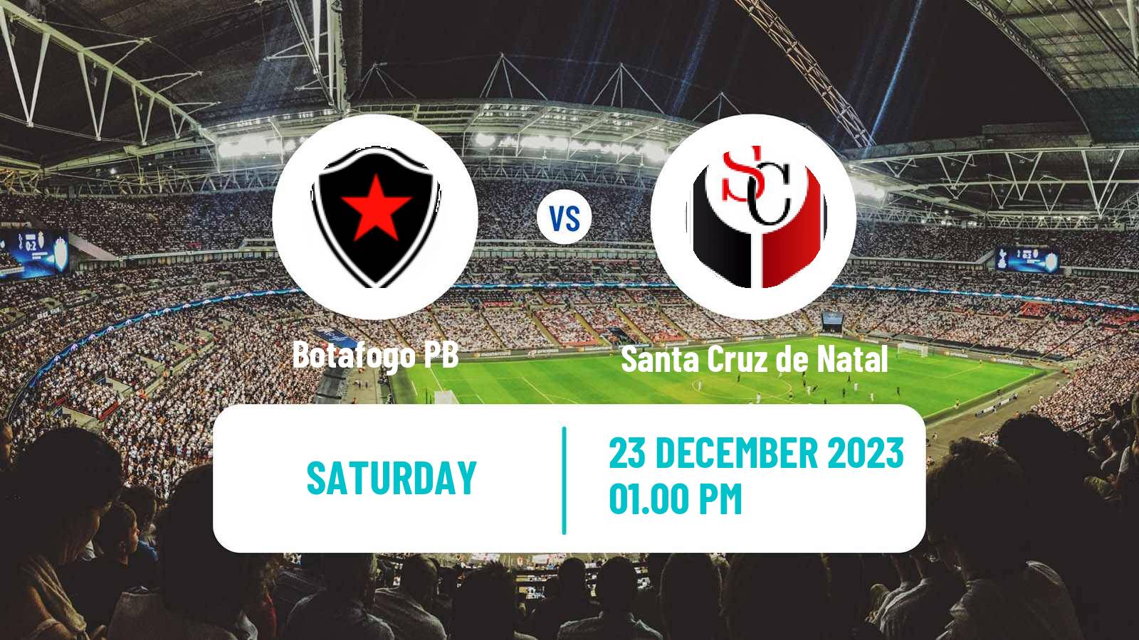 Soccer Club Friendly Botafogo PB - Santa Cruz de Natal