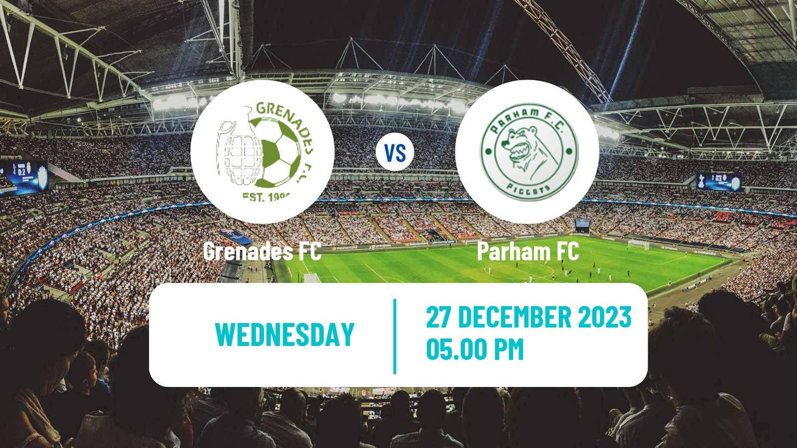 Soccer Antigua and Barbuda FA Premier League Grenades - Parham