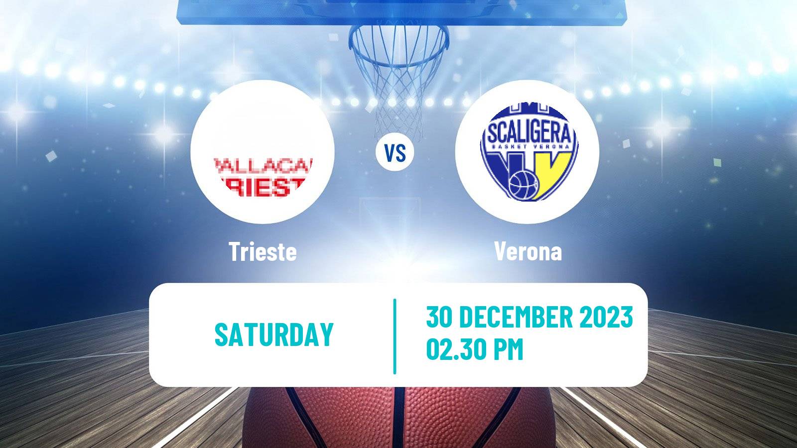 Basketball Italian Serie A2 Basketball Trieste - Verona