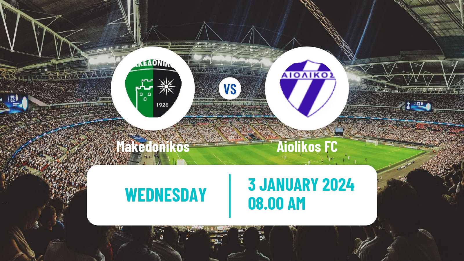 Soccer Greek Super League 2 Makedonikos - Aiolikos