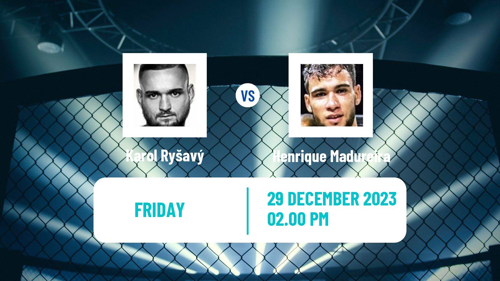MMA Catchweight Oktagon Men Karol Ryšavý - Henrique Madureira