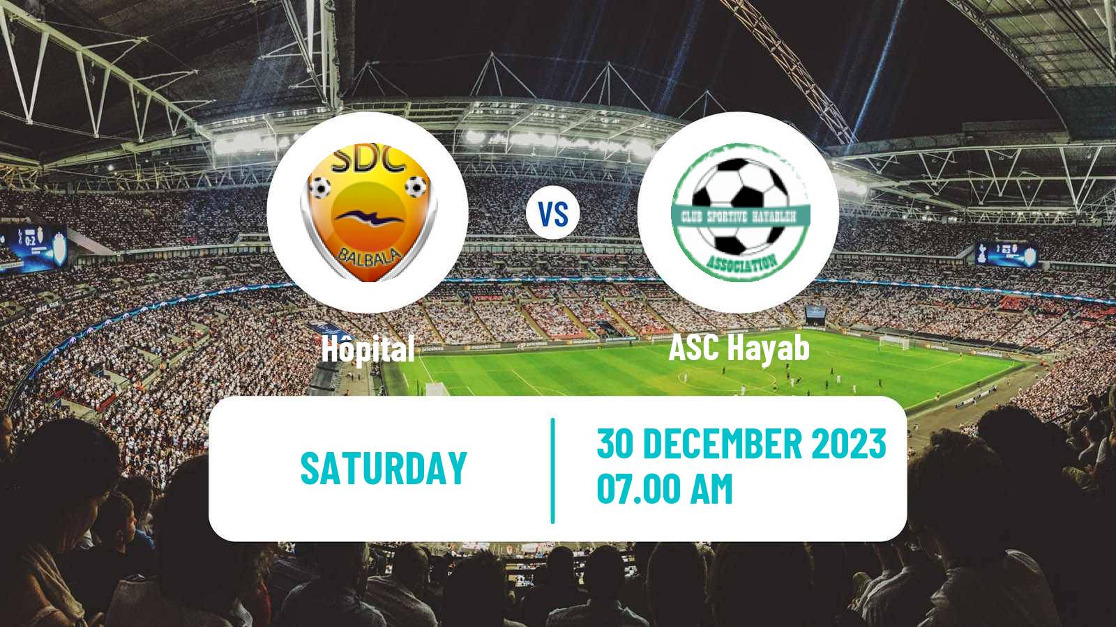 Soccer Djibouti Premier League Hôpital - ASC Hayab